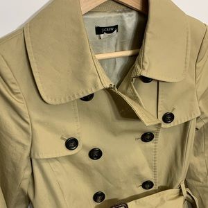 J. Crew woman’s trench coat size 2